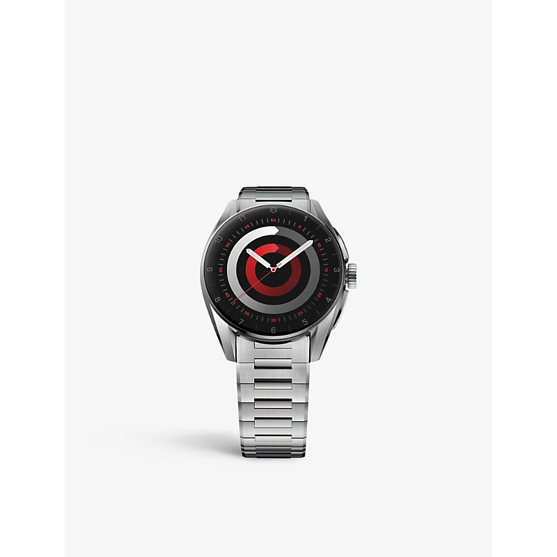 Mens SBR8010.BA0617 Connected Stainless-steel Fitness Watch