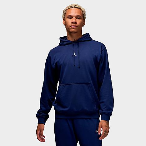 Men's Sport Crossover Dri-FIT Pullover Hoodie in Midnight Navy/White