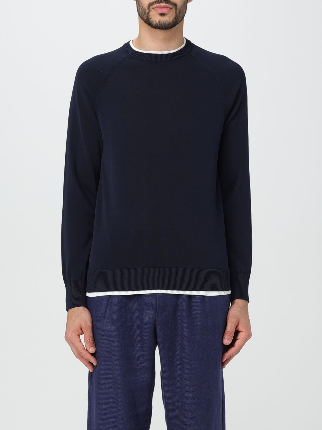 Sweater Men color Blue