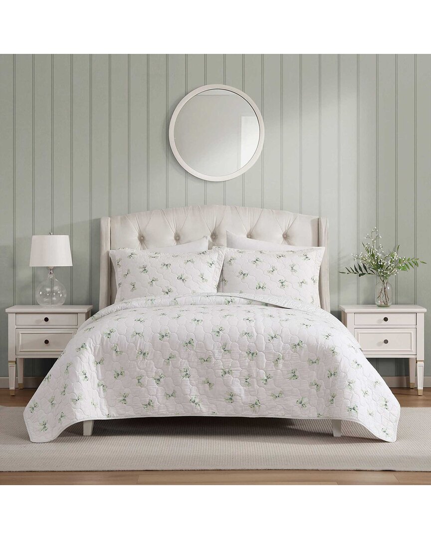 Bouncy Bows 100% Printed Cotton Quilt Set
