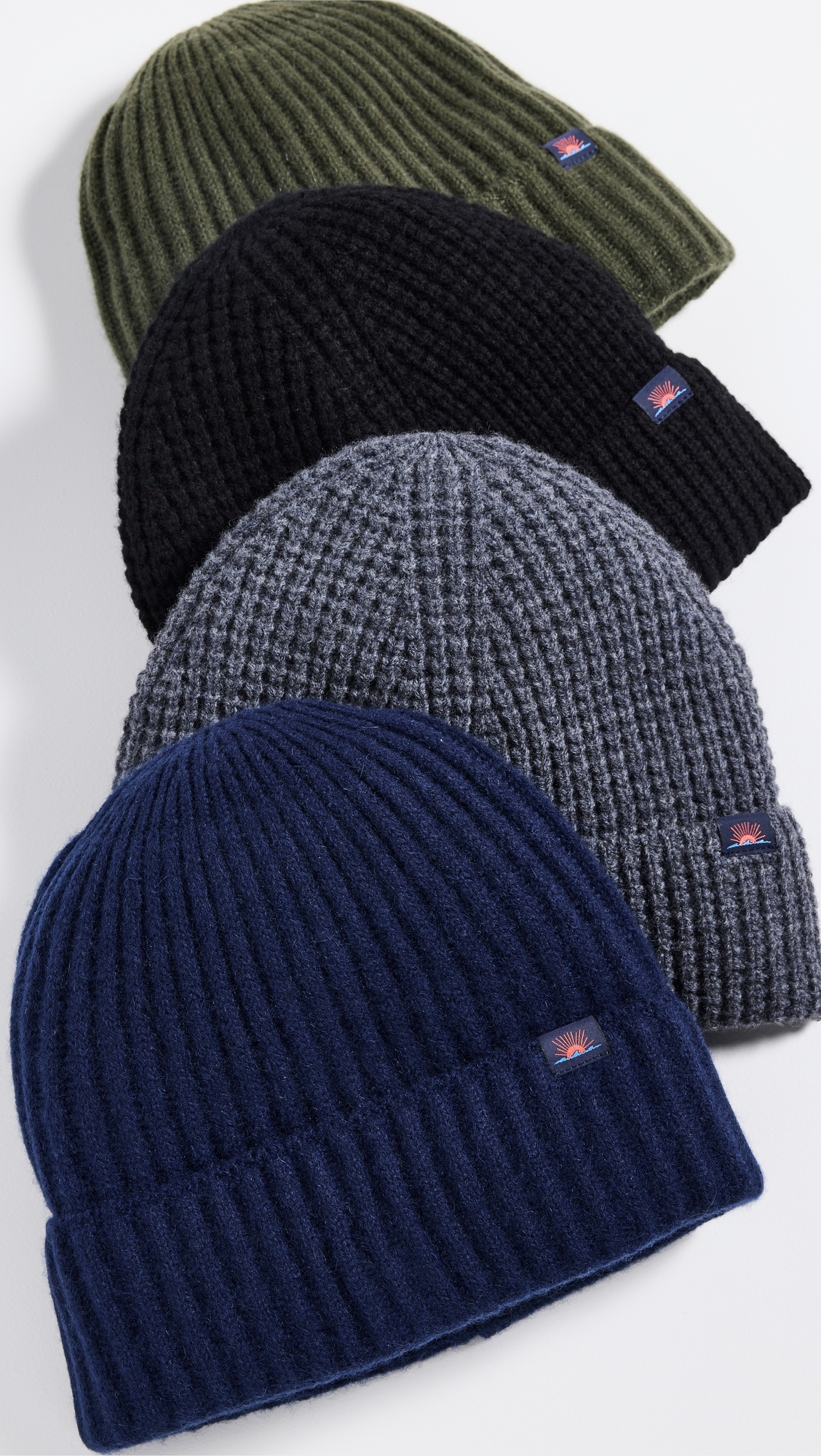 Waffle Beanie Black One Size
