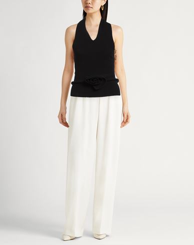 Rhúne Woman Top Black Size ONESIZE Wool, Cashmere