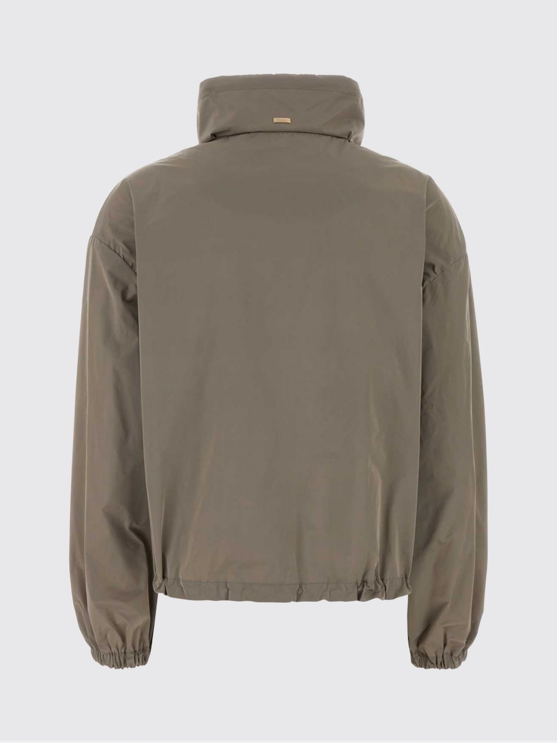 Drawstring-collar jacket - Pink