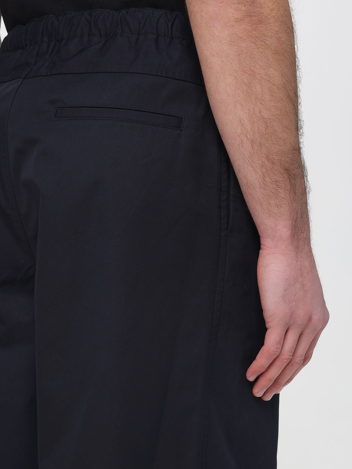 Pants Men color Blue