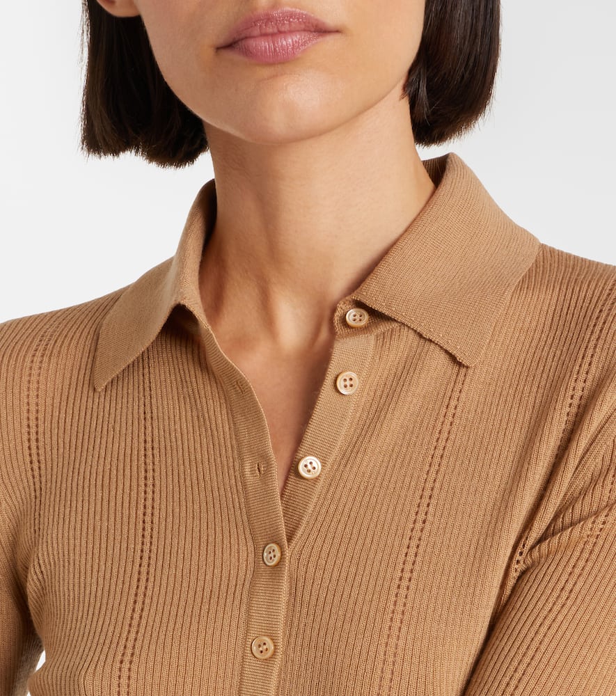 Sophia wool polo sweater