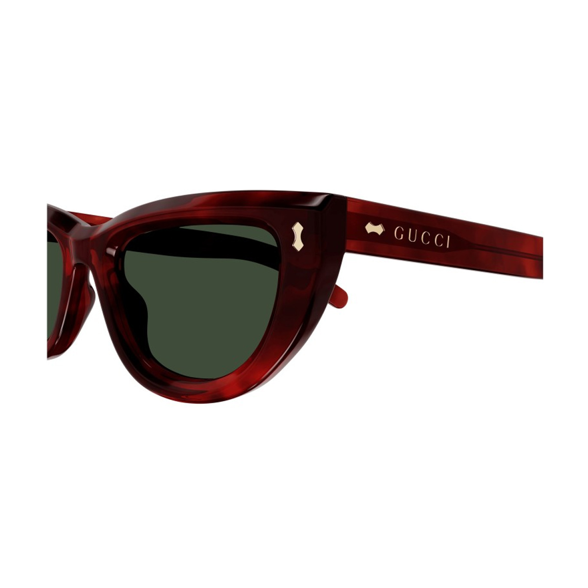 GG1521S Linea Rivets 002 Marrone Acetate Occhiali Sole - Women