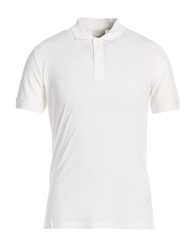 Man Polo shirt White Size XS Cotton, Polyester, Elastane