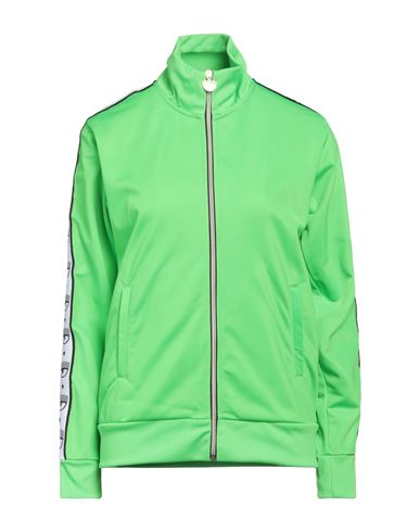 Woman Sweatshirt Acid green