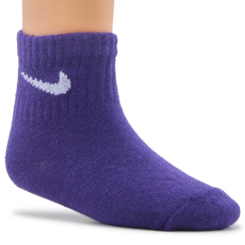 Kids' 6 Pack Toddler Ankle Socks (Multi)