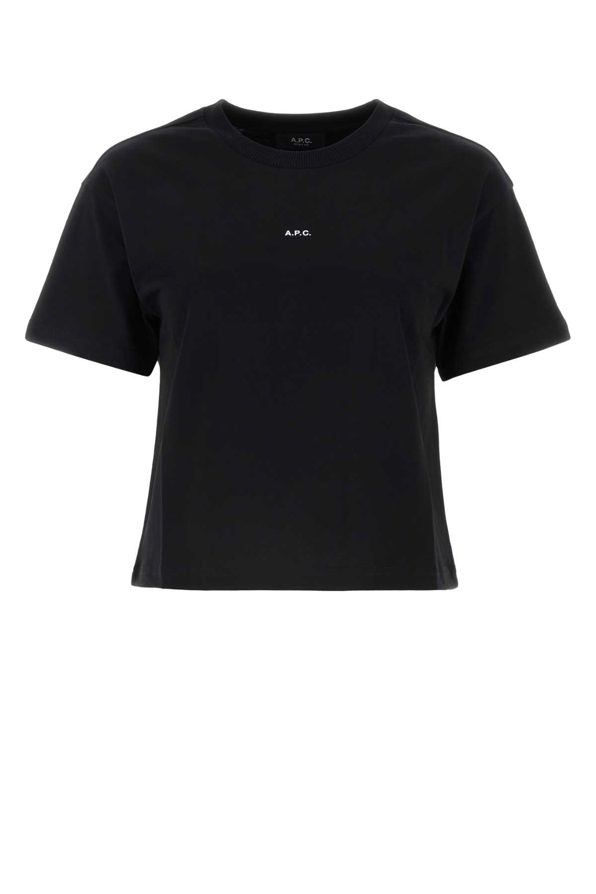 Black Cotton T-shirt