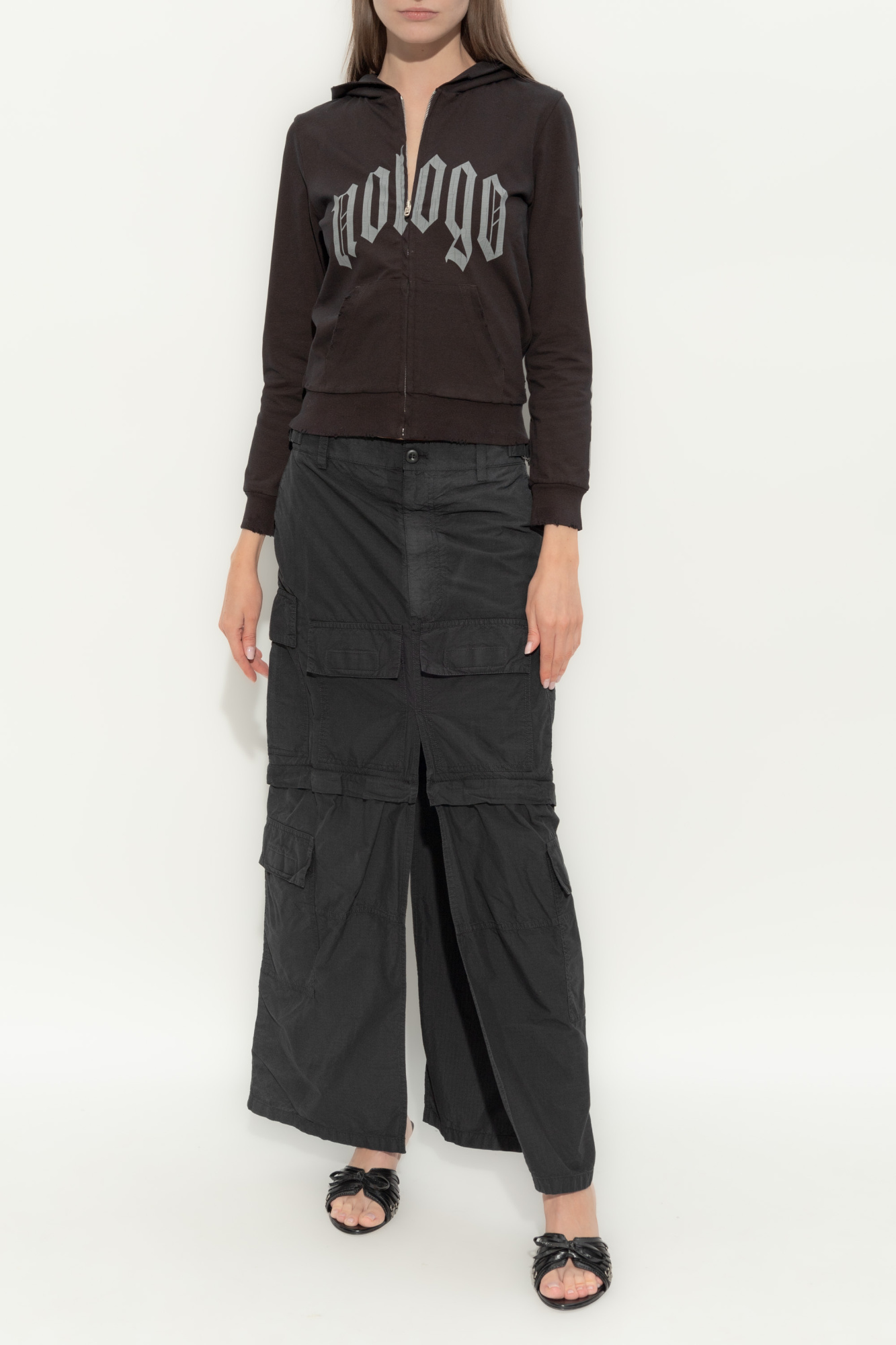 'cargo' Pants, Women's, Black