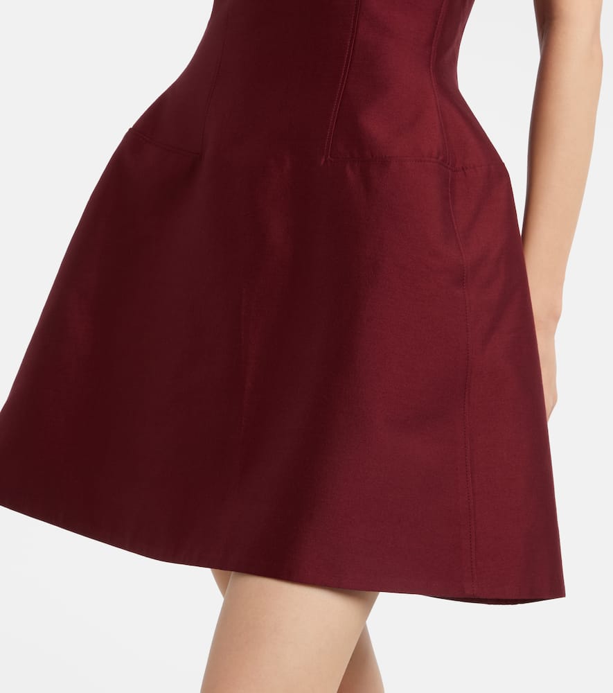 Bow-detail minidress