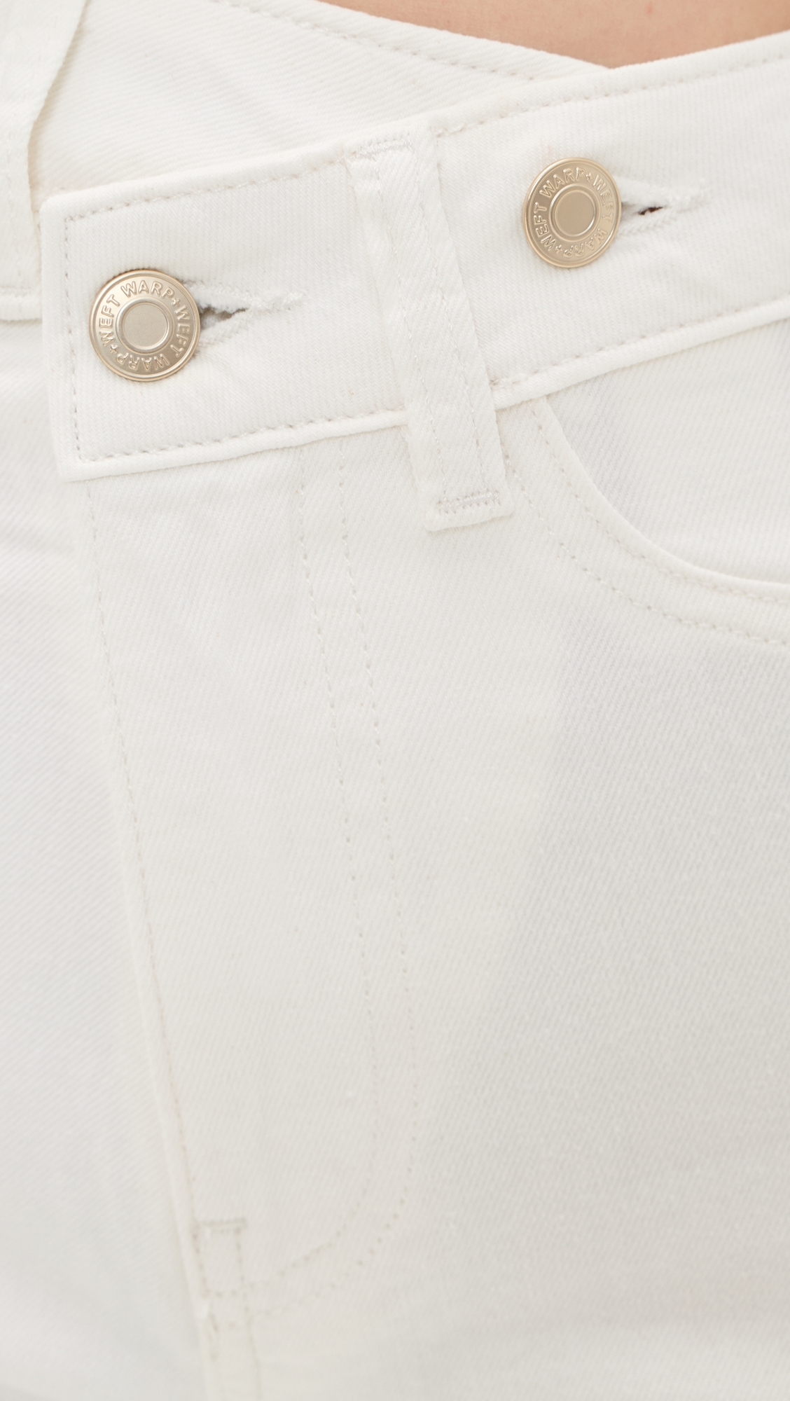 NCE Wide Leg Jeans Twisted Optic