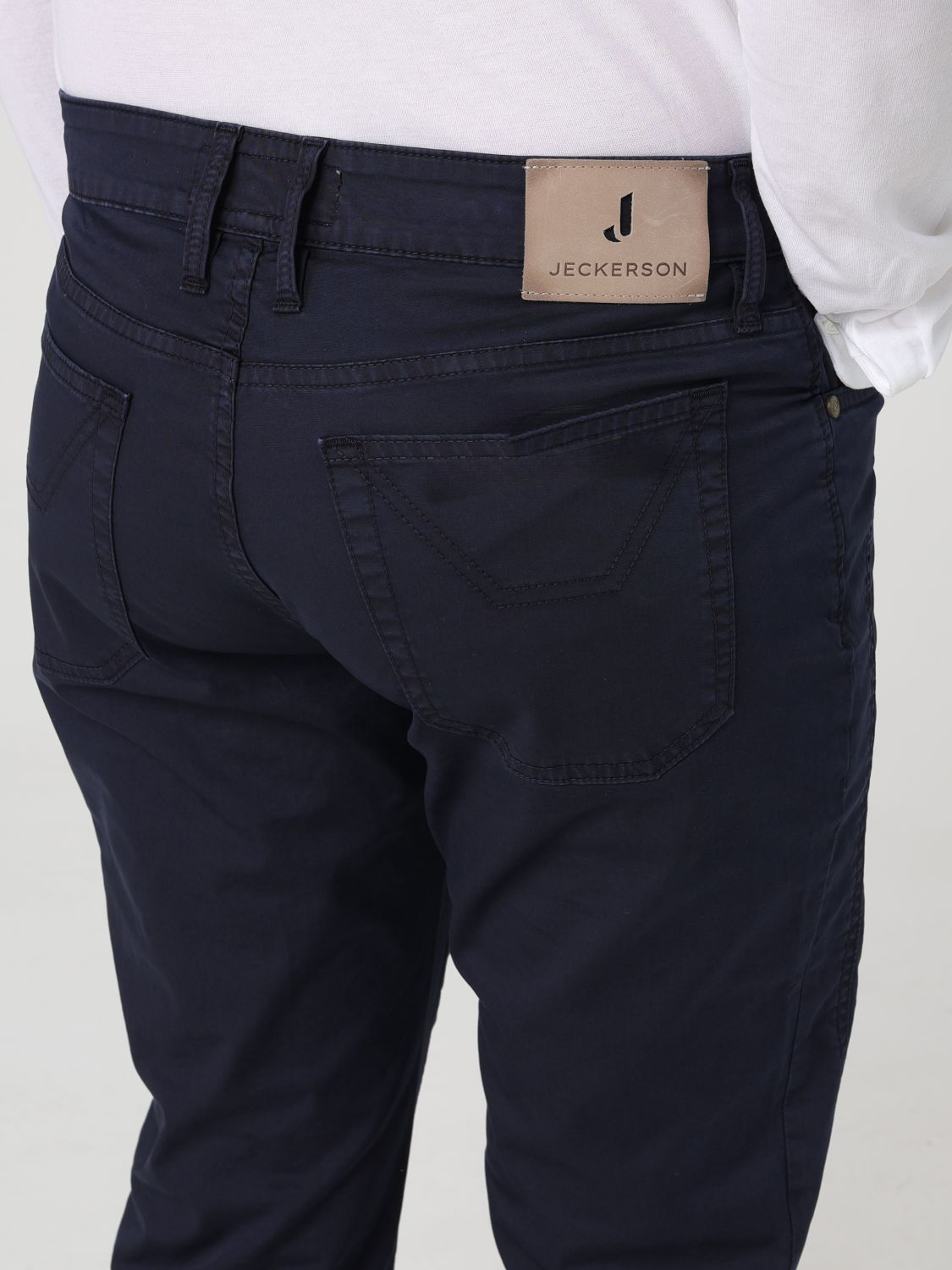 Pants Men color Blue