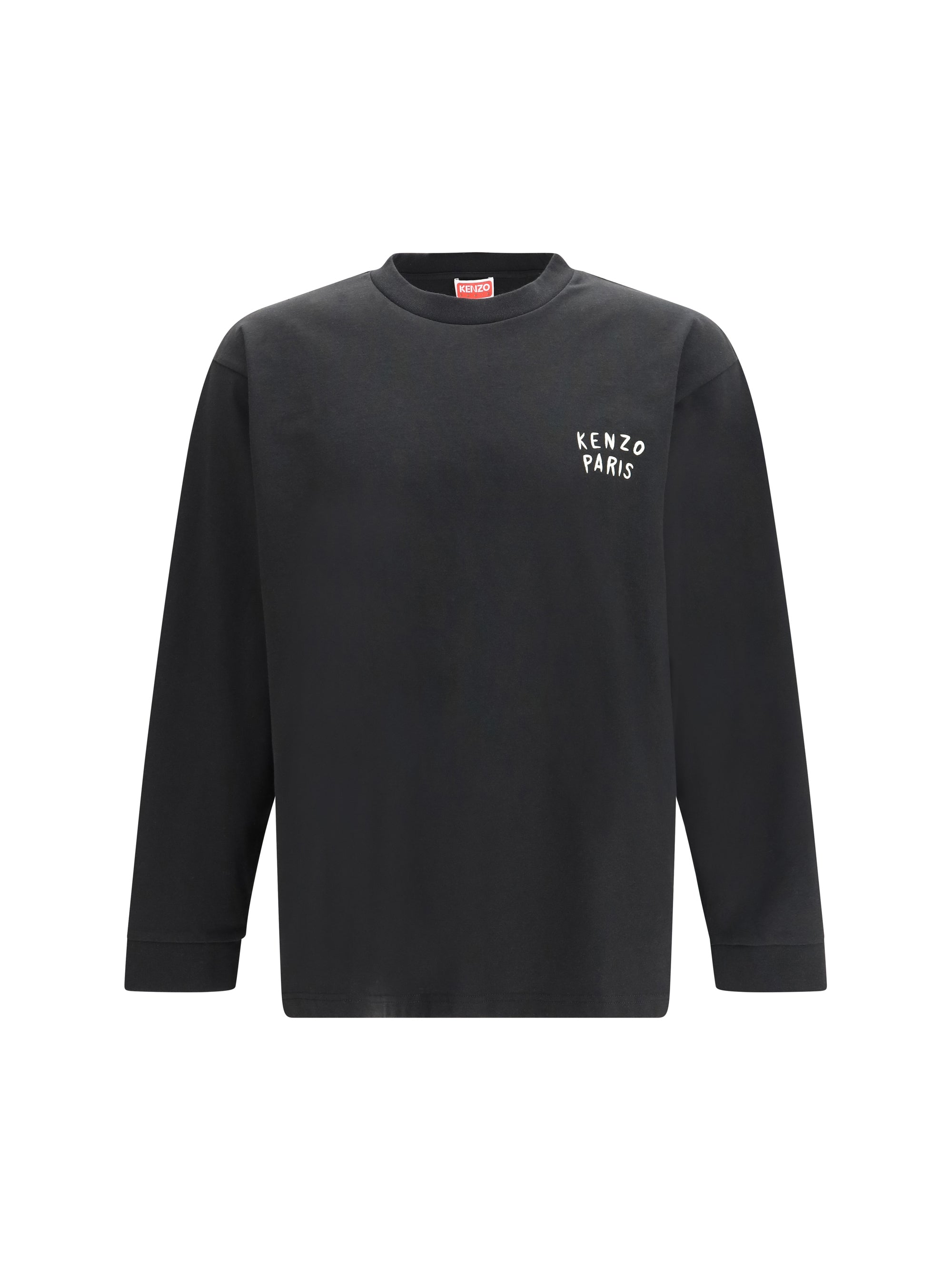 Paris Long-Sleeve T-Shirt — Black