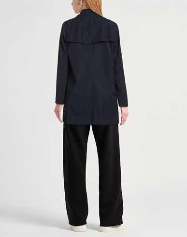 Paltò Diletta Lize Woman Overcoat & Trench Coat Navy Size 10 Polyester, Cotton