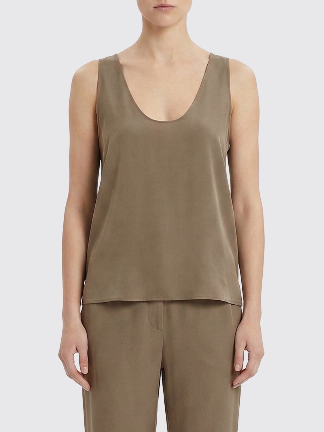 Top Woman color Military