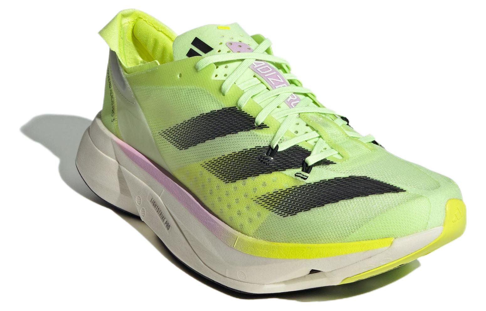 Adizero Adios Pro 3 'Neon Green Black Pink'