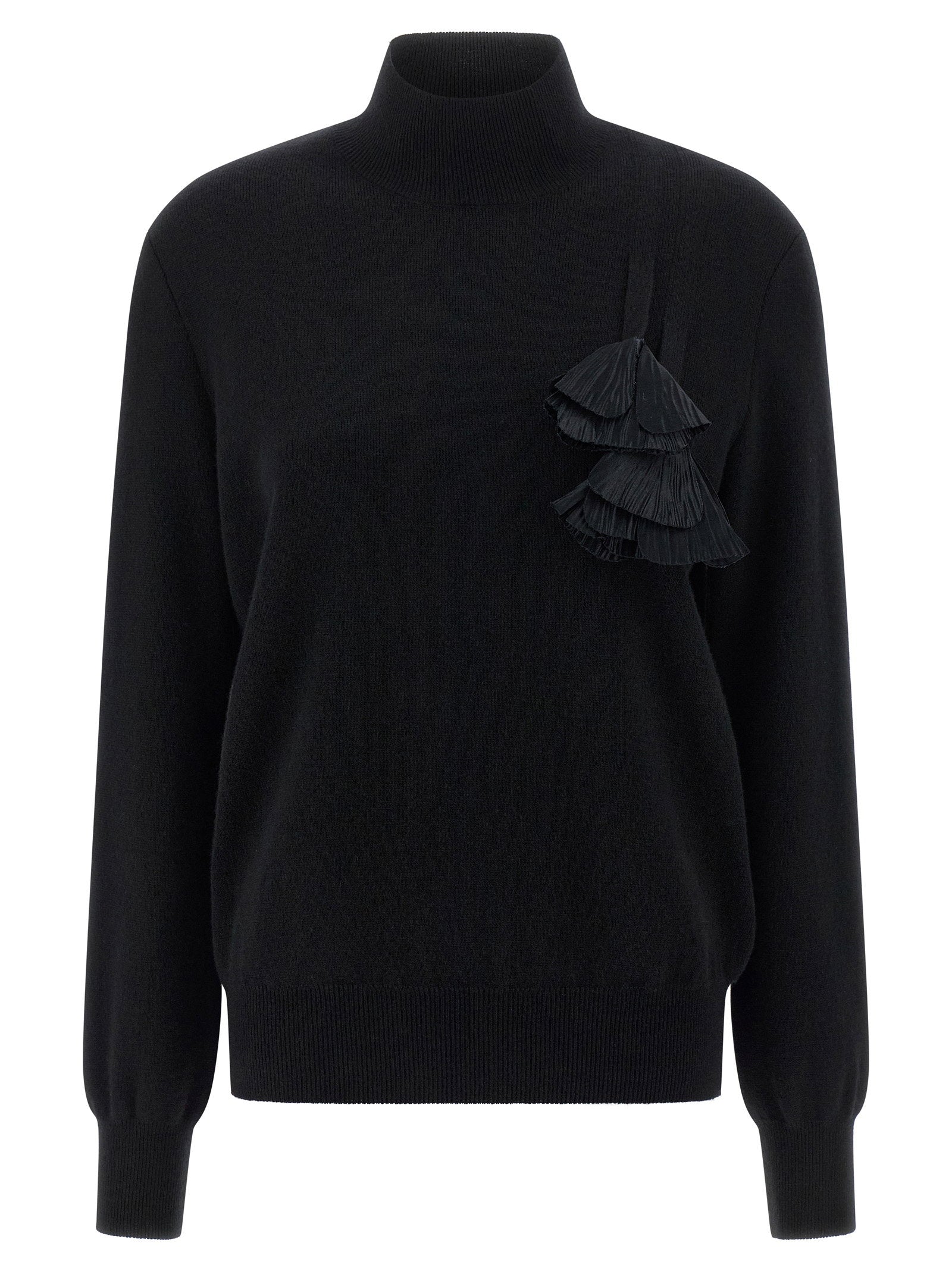 Floral Insert Sweater