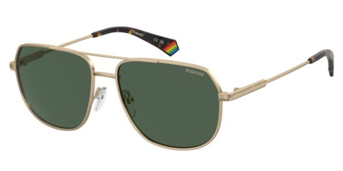 Polaroid PLD 6195/S/XN Polarized J5G/UC Men's Sunglasses Gold