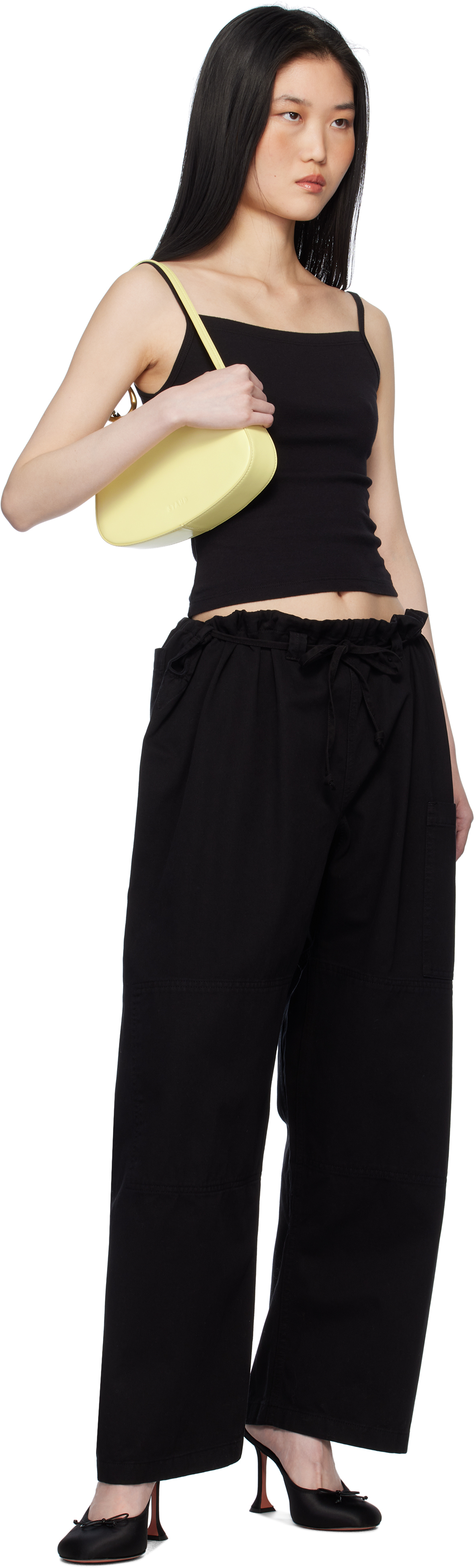 Gil Rodriguez Black 'The Lou' Lounge Pants