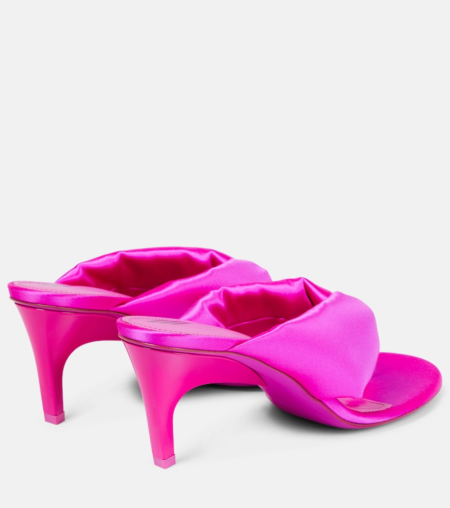 The Attico Rem satin thong sandals