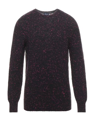 Man Sweater Fuchsia Size 44 Virgin Wool, Cashmere, Polyamide