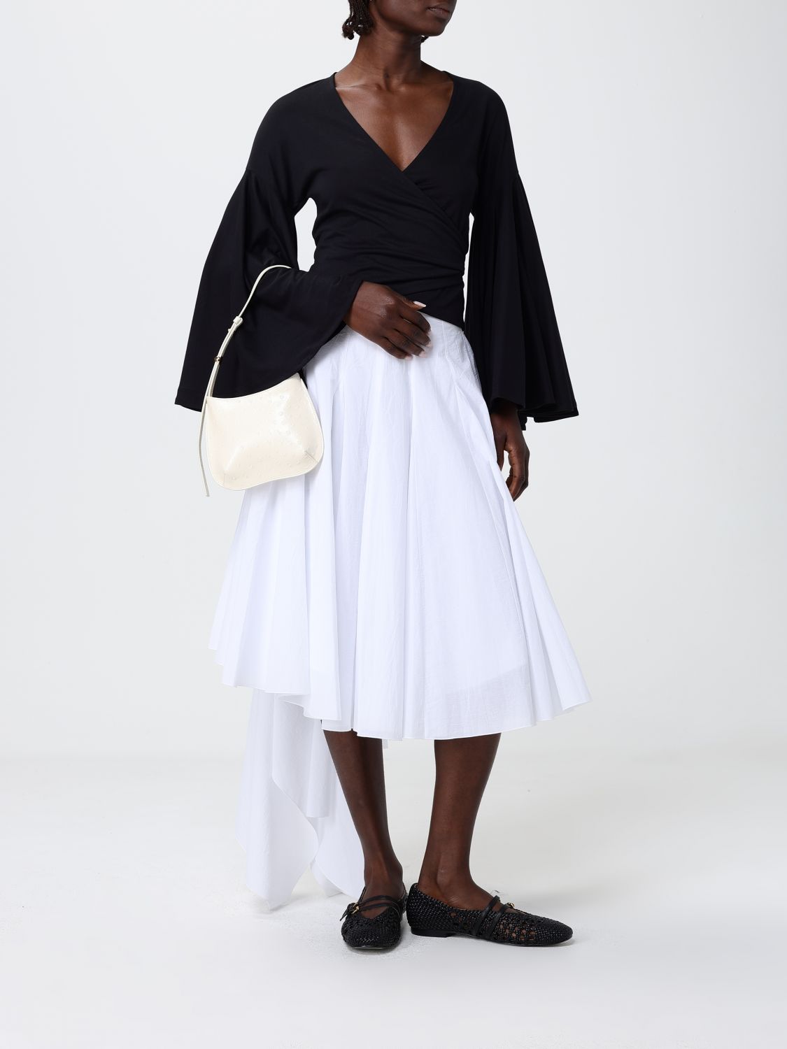 Top Woman color Black