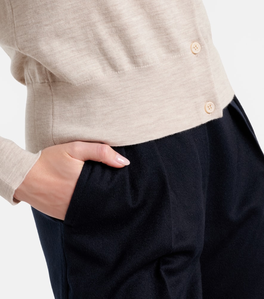 Medeola wool-blend cardigan