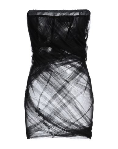 Woman Mini dress Black Size 2 Polyamide, Elastane