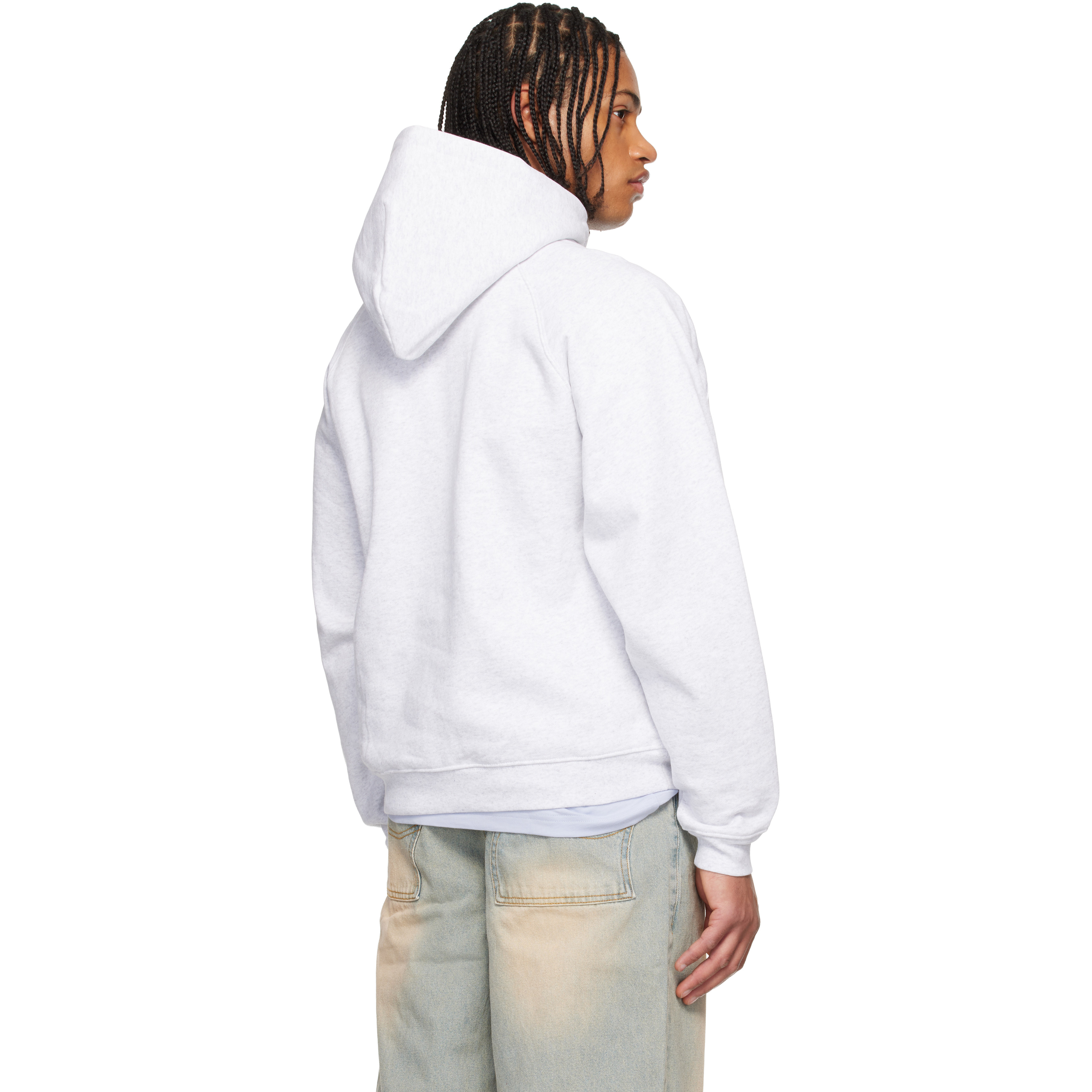 Gray Winky Hoodie