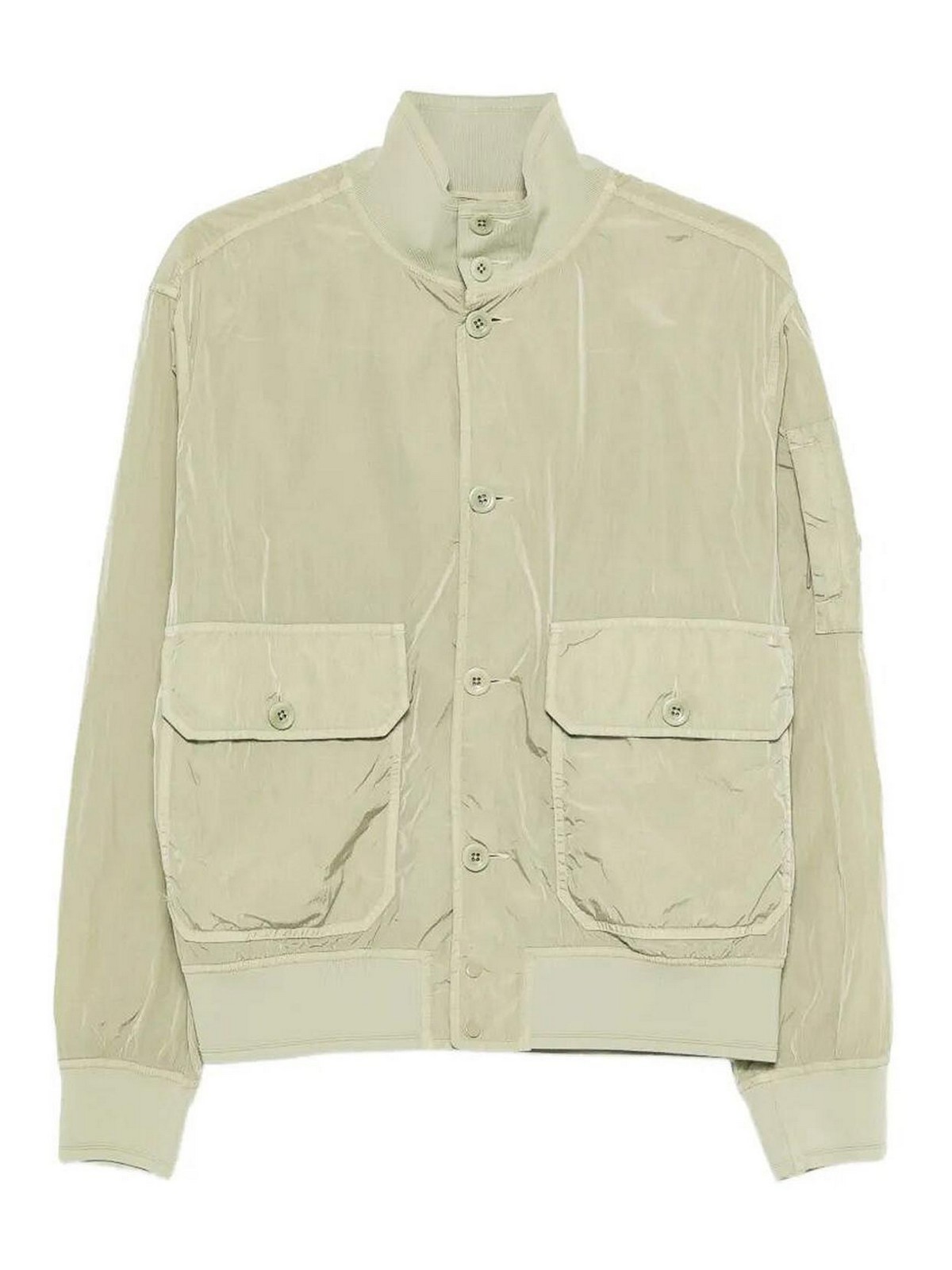 C. P. Company `chrome-r` button bomber jacket