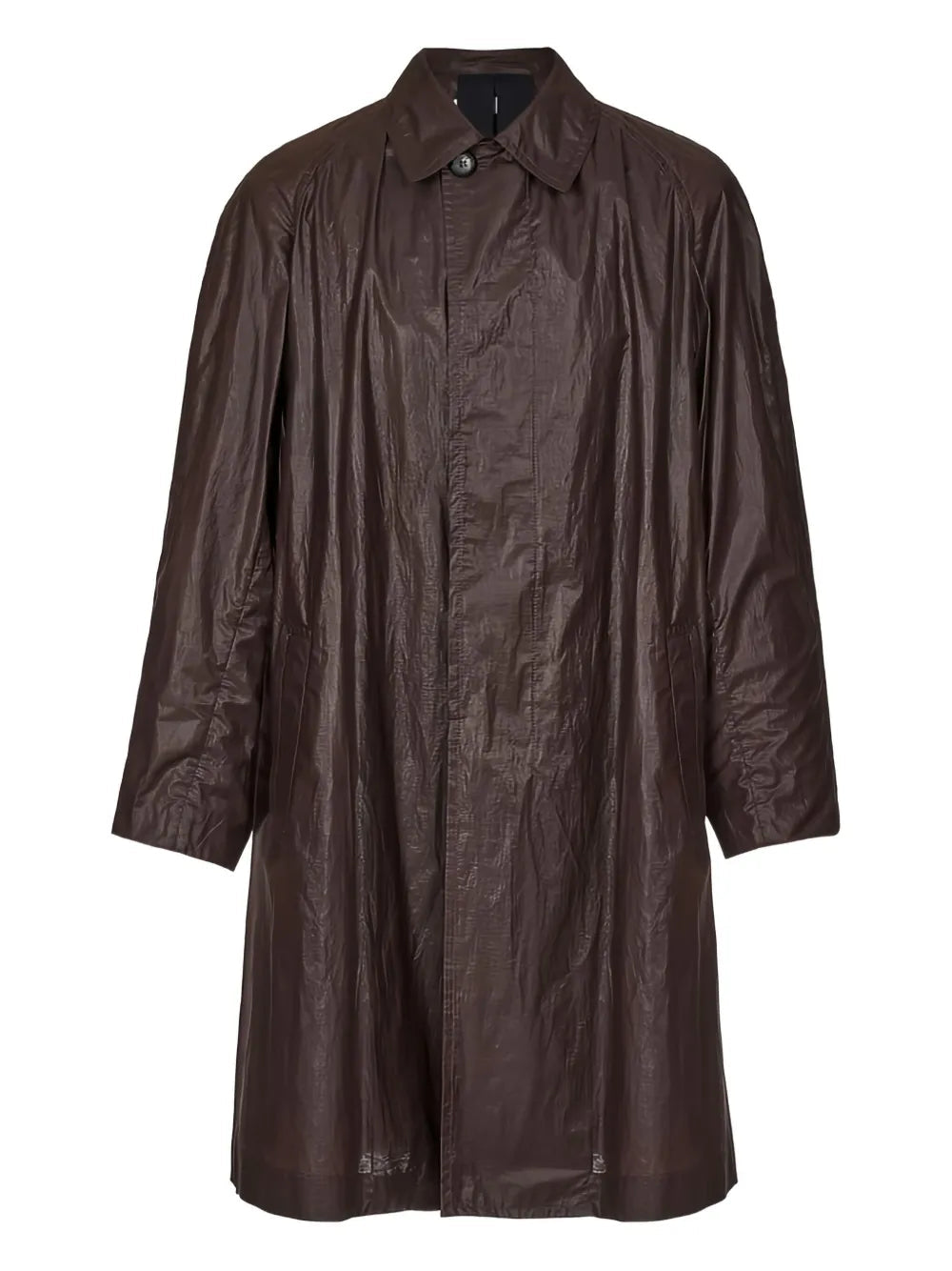 Lightweight Shell Coat — Brown