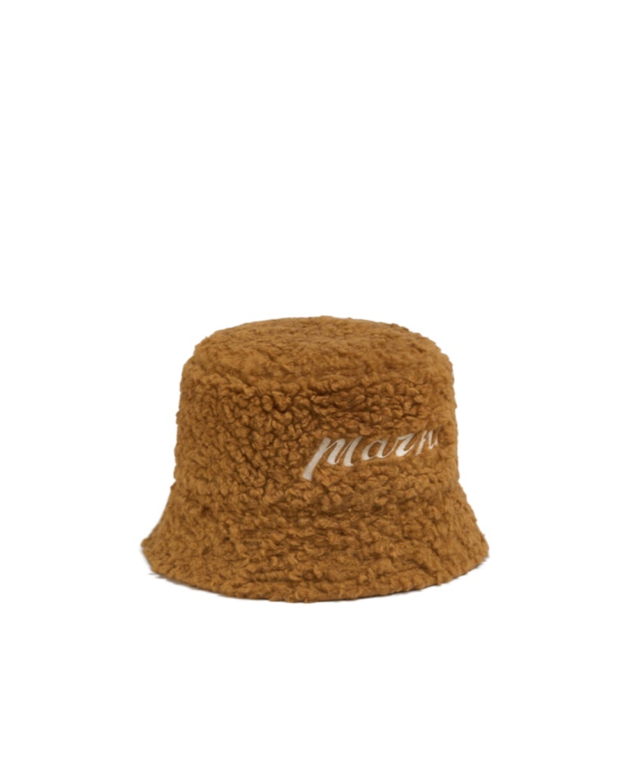 Logo-embroidered bucket hat