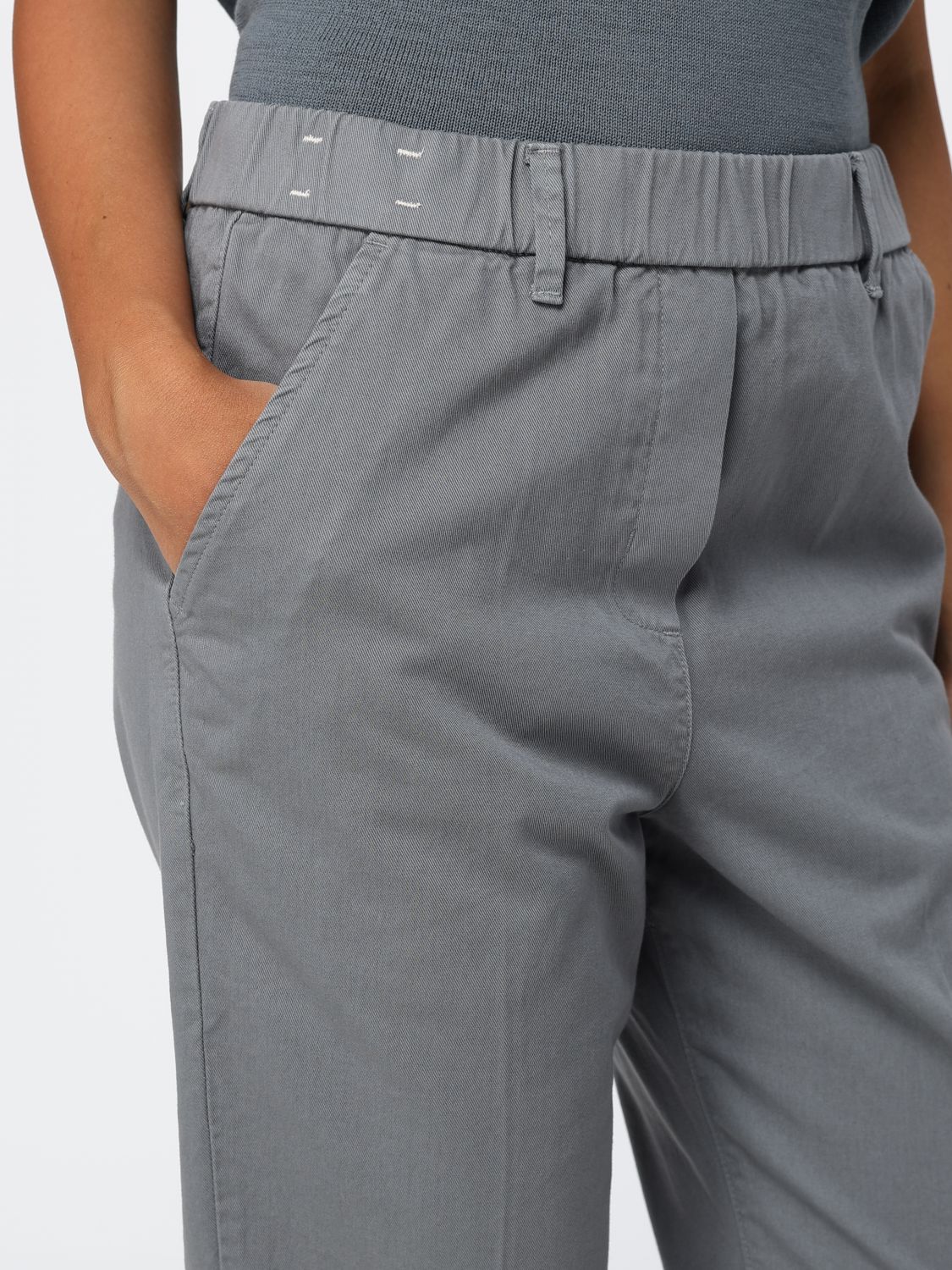 Pants Woman color Grey