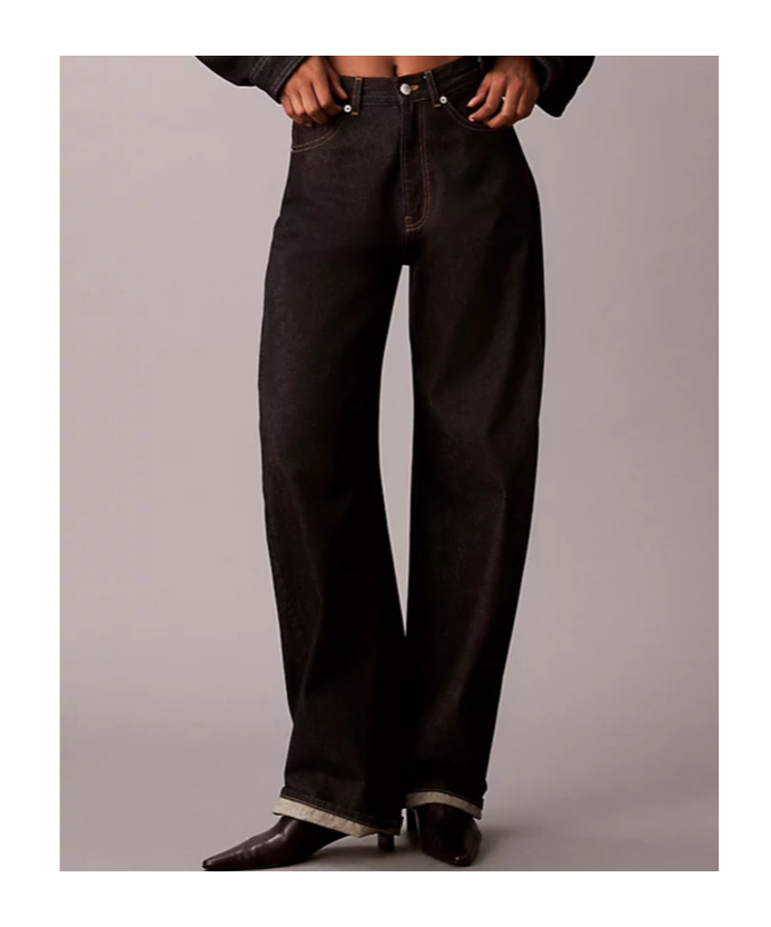High Rise Barrel Jeans