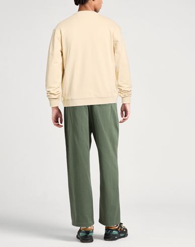 Man Sweatshirt Beige Size L Cotton