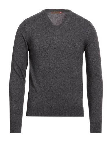 Man Sweater Charcoal Size 42 Merino Wool, Cashmere, Viscose