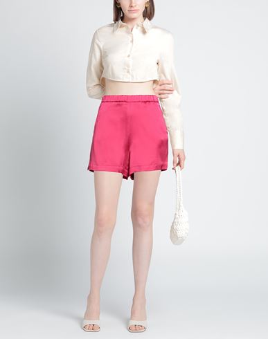 The Nina Studio Woman Shorts & Bermuda Shorts Fuchsia Size 2 Polyester