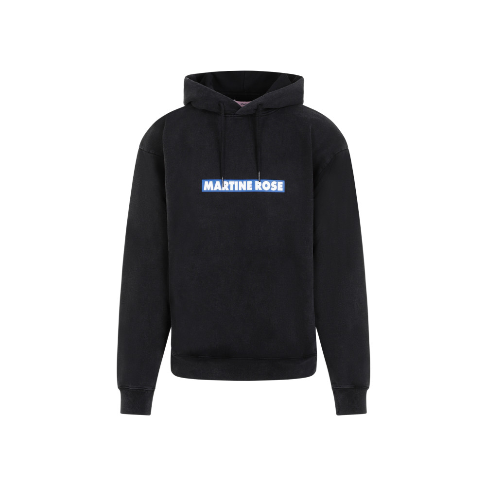Black Classic Cotton Hoodie