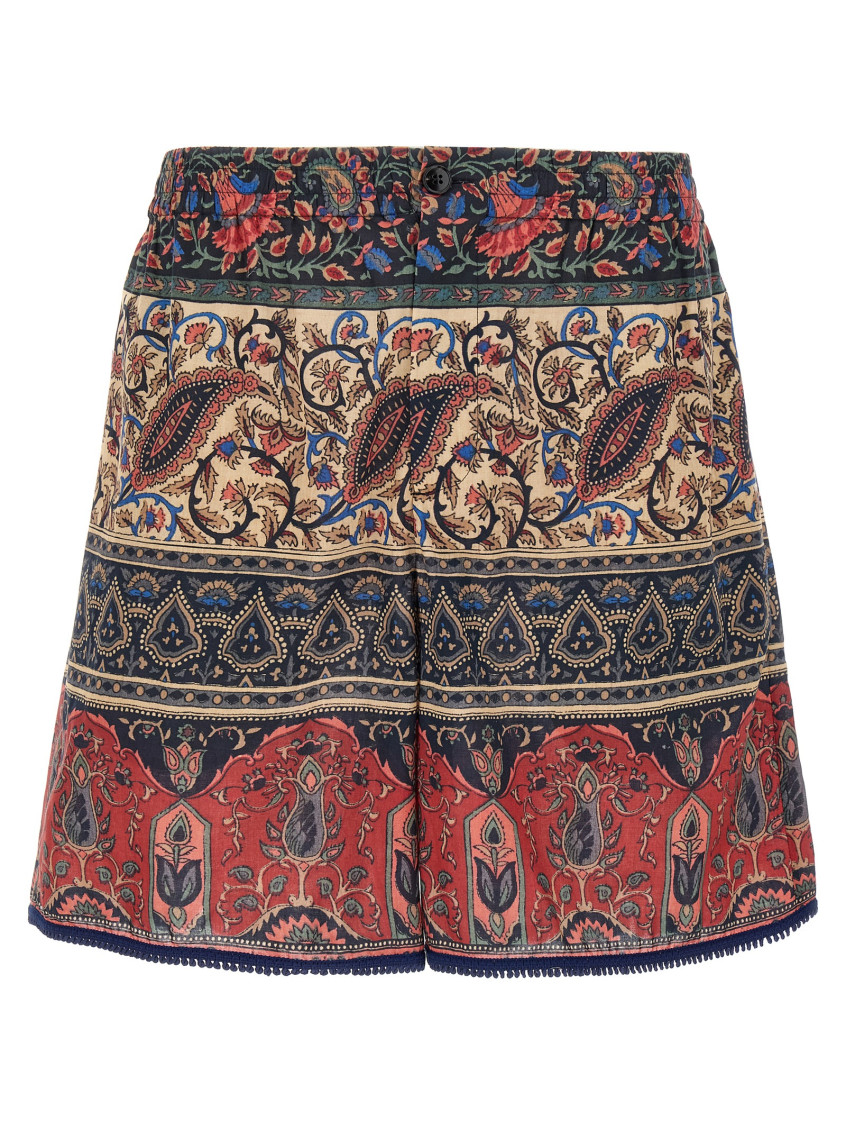 Valentino Garavani - Voyage Imaginaire Bermuda And Short Multicolor