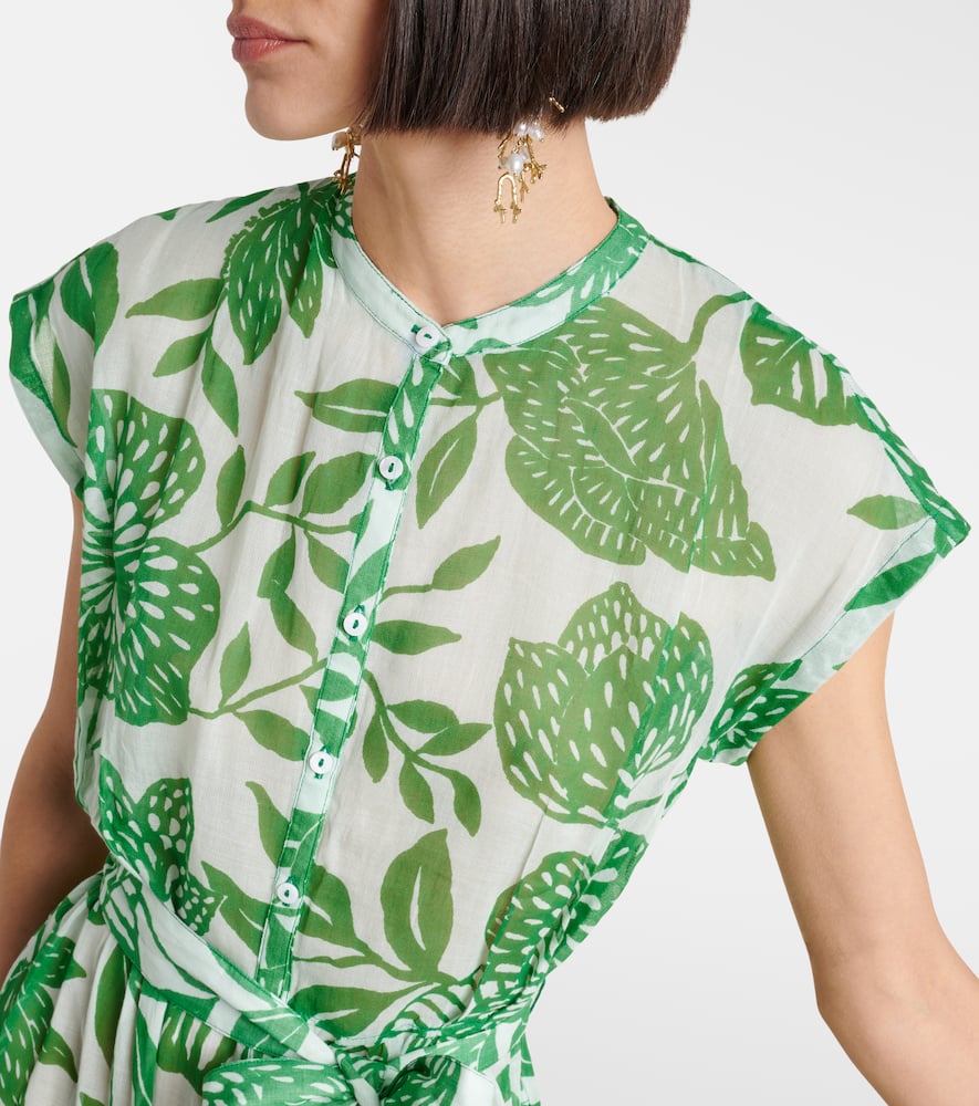 Kora printed cotton maxi dress