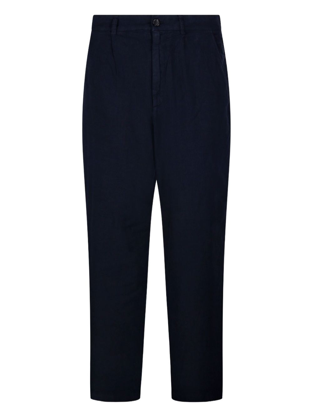 Department 5 linen-blend trousers - Blue