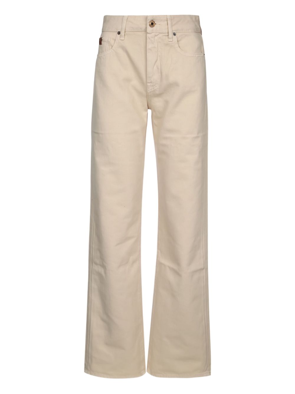 Wide-leg trousers - Neutrals