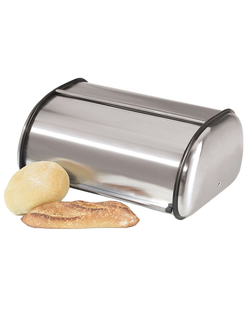 Stainless Steel Bread Box With Lid