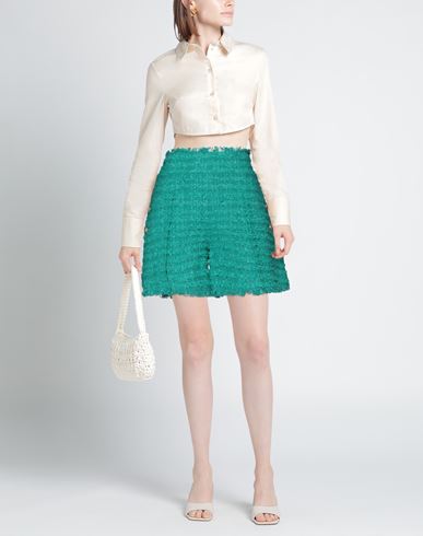 Woman Shorts & Bermuda Shorts Emerald green