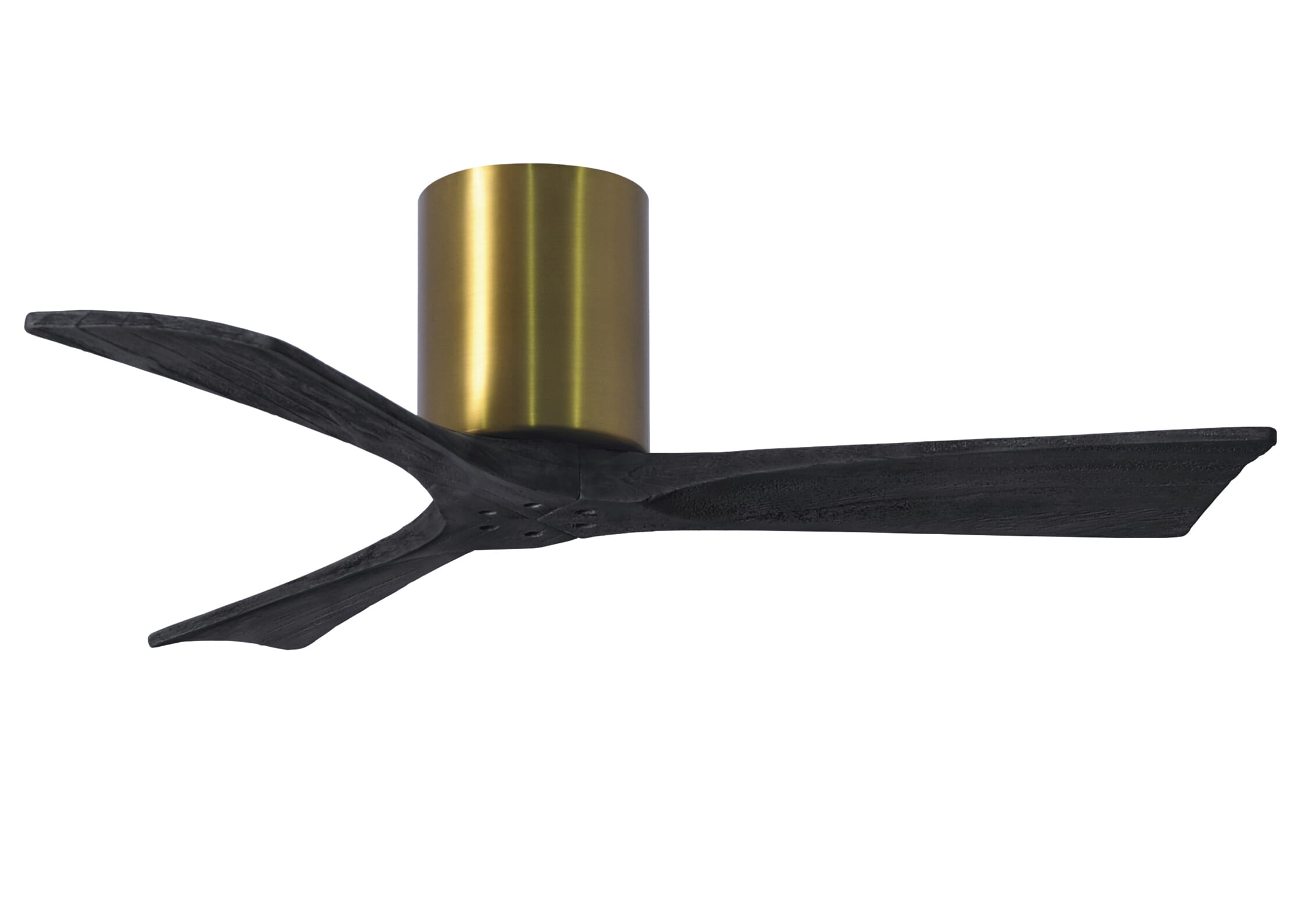 Irene 6-Speed " Ceiling Fan in Brushed Brass with Matte Black blade