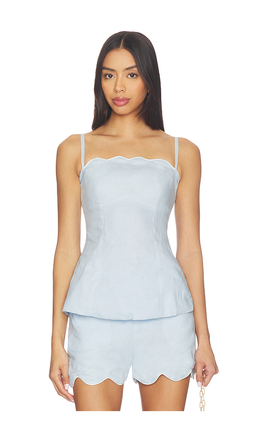 Ancora YAVIRA トップ - Baby Blue. L. Also