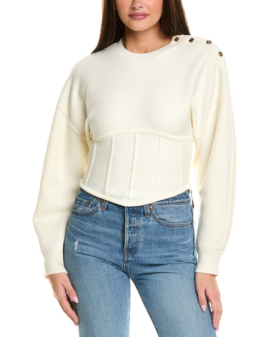 Corset Hem Sweater