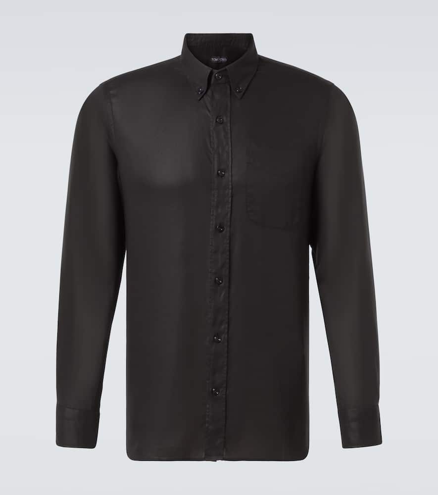 Gabardine shirt